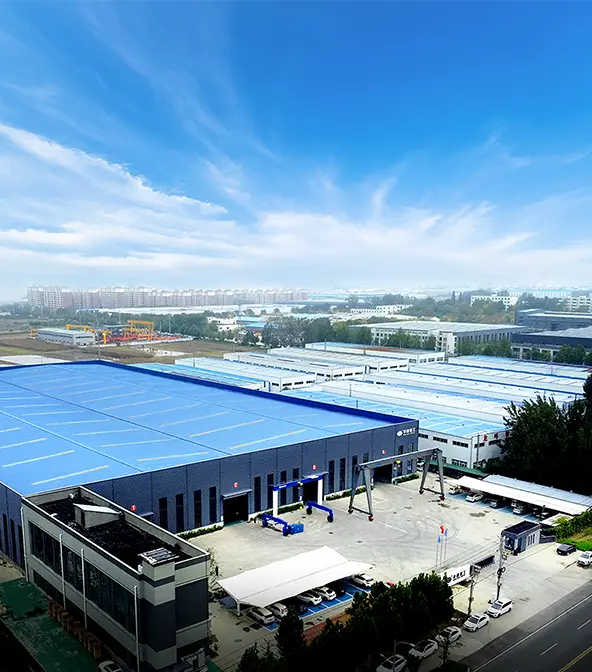 HSCRANE factory workshop in Changyuan, Henan