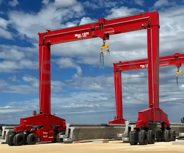 120T single-girder straddle carrier