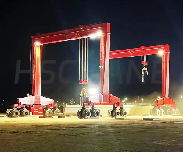 160T single-girder straddle carrier