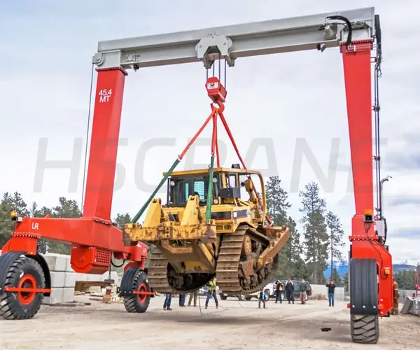 45T single-girder straddle carrier