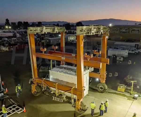 70T double-girder straddle carrier
