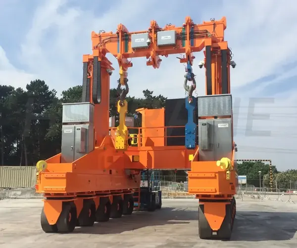 80T multi-wheel straddle carrier