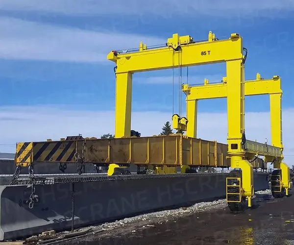 85t precast beam straddle carrier