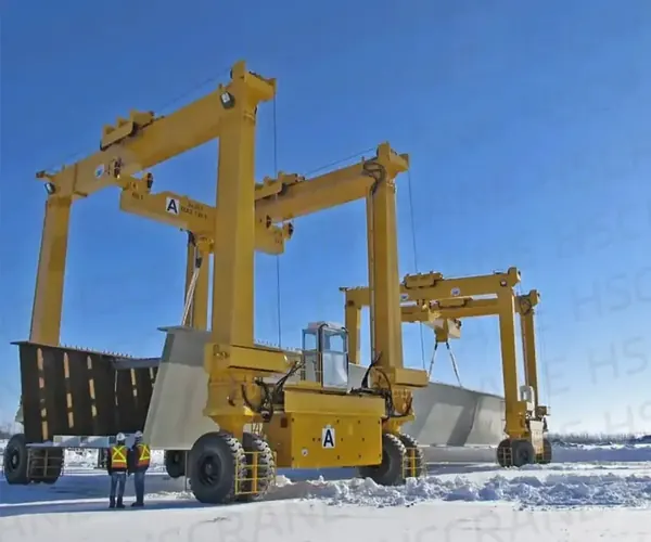 Cold Region Straddle Carrier