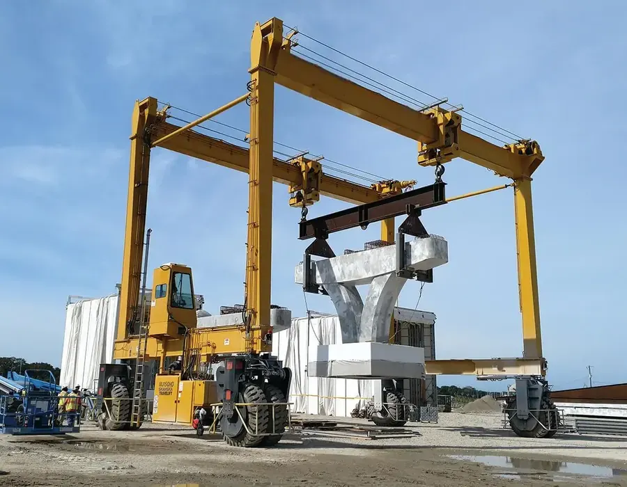 Piling and precast handling