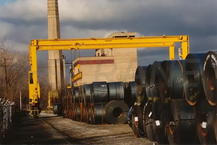 Steel coil handling