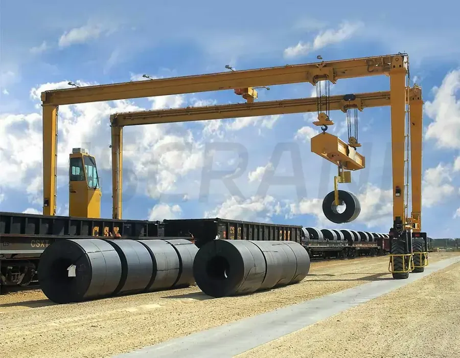 Steel coil handling
