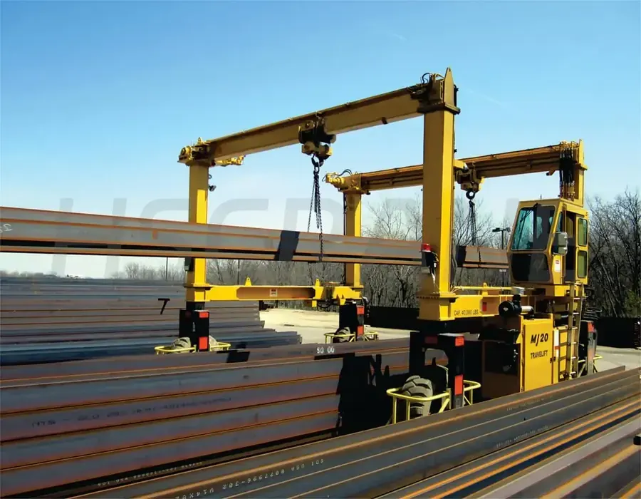 Steel beam handling